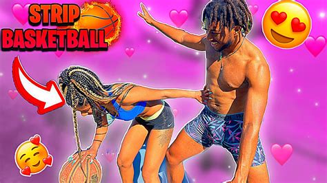 1v1 Strip Basketball Against Mya 😍 Youtube