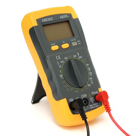 Lcd Digital Multimeter Voltmeter Ac Dc Ohmmeter Ammeter Capacitance Ohm