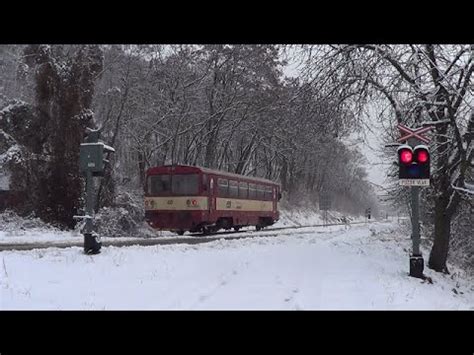 Železniční Přejezd Mladá Boleslav Čejetičky 5 12 2021 YouTube