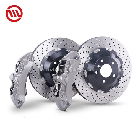 High Performance Gt Big Pot Brake Caliper Disk Rotor Kit For