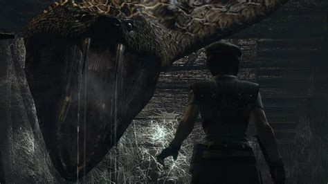 Yawn The Giant Snake Resident Evil Remake Playthrough Jill Ep