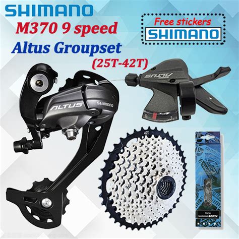 Shimano Altus Rd Speed Groupset Bike M Shifter Speed Mtb