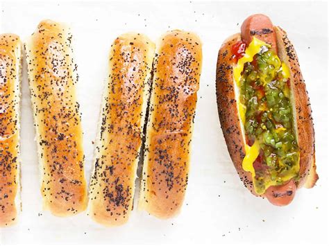Easy Homemade Top Sliced Hot Dog Buns Seasons And Suppers