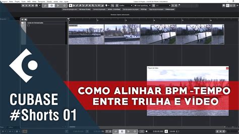 COMO ALINHAR BPM TEMPO ENTRE TRILHA E VÍDEO CUBASE Shorts01 YouTube