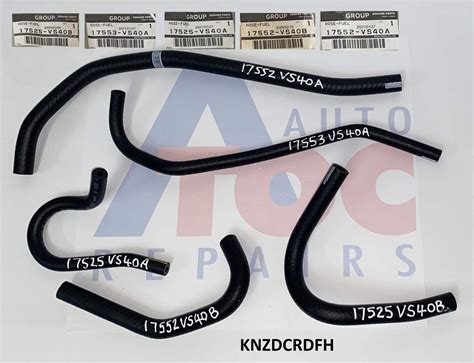 Genuine Nissan Fuel Line Kit To Fit Nissan Gu Patrol With Zd30 Crd Engines Atoc Auto Atoc Auto