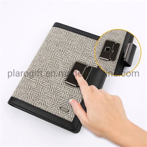 Fingerprint Notebook With Multi Functions China Office Stationery And