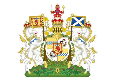 Coat of Arms of the Duke of Rothesay Stock Illustration - Illustration ...