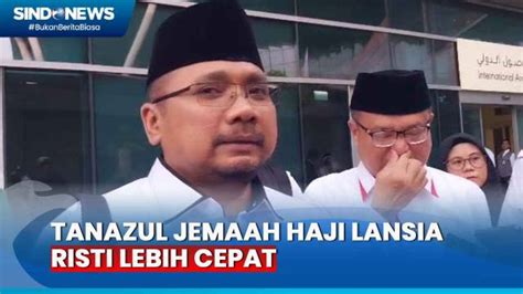 VIDEO Cuaca Ekstrim Di Arab Saudi Menag Minta Jemaah Haji Lansia