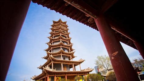 Wooden Pagoda Temple Zhangye Built 1500 Years Ago Chinatripedia