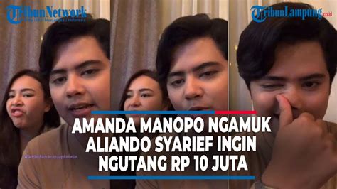 Amanda Manopo Ngamuk Aliando Syarief Ingin Ngutang YouTube