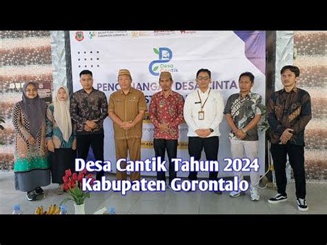 Pencanangan Desa Cinta Statistik CANTIK Tahun 2024 Kabupaten