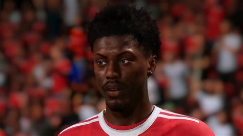 ANTHONY ELANGA FIFA 22 FACE PRO CLUBS CLUBES PRO MANCHESTER UNITED