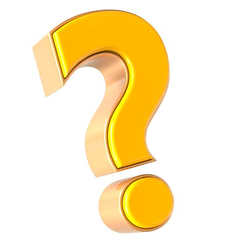 Symbo Question Mark 3d 27255605 Png
