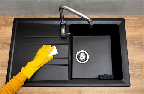 The Correct Way To Clean Your Black Composite Kitchen Sink Trendradars