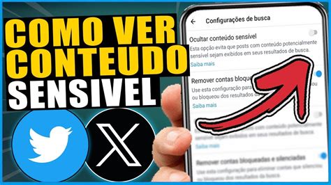 Como Desativar Configura O E Ver Conteudo Sensivel Do X Twitter