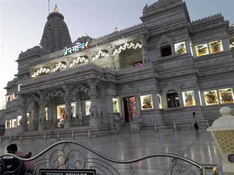 Pin on Prem Mandir, Vrindavan