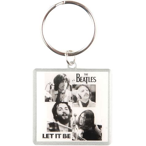 Beatles Metal Key Chain 139049 Rockabilia Merch Store