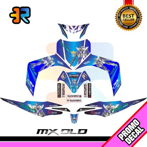 Decal Sticker Full Body Jupiter Mx Old Variasi Desain Gundam Lazada