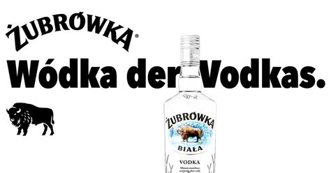 „wódka Der Vodkas Żubrówka Vodka Mit Neuer Markenkampagne