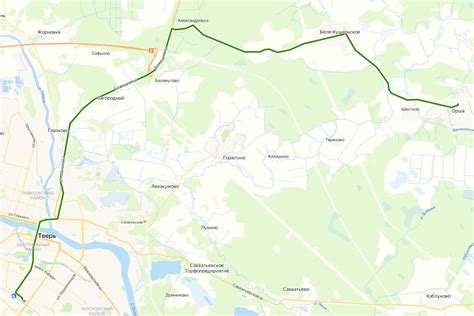 Автобус 119 Тверь - Орша - расписание, маршрут, остановки