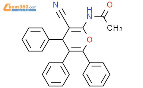 Acetamide N Cyano Triphenyl H Pyran Yl