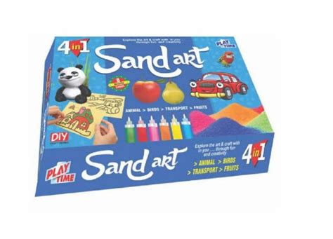 Multicolor Play Time Sand Art 4 In 1 At Best Price In New Delhi Id