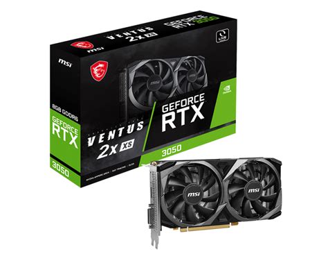 Msi Geforce Rtx 3050 Ventus 2x Xs 8g