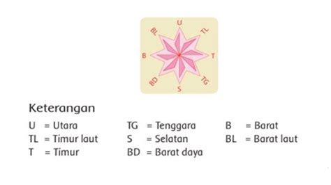 Kunci Jawaban Kelas Sd Mi Tema Halaman Arah Mata Angin Dan Denah