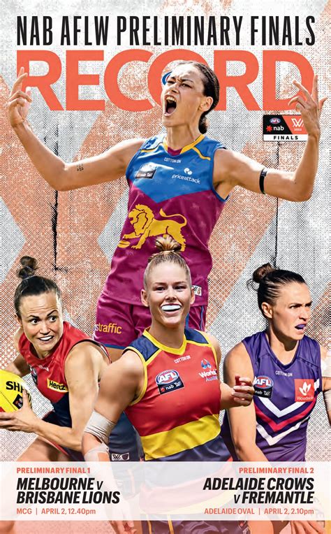 Aflw Preliminary Finals 2022 By Crocmedia Lifestyle1 Issuu