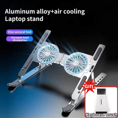 Ryra Laptop Stand Tutucu So Utma Fan Ile Ta Nabilir Katlanabilir Al