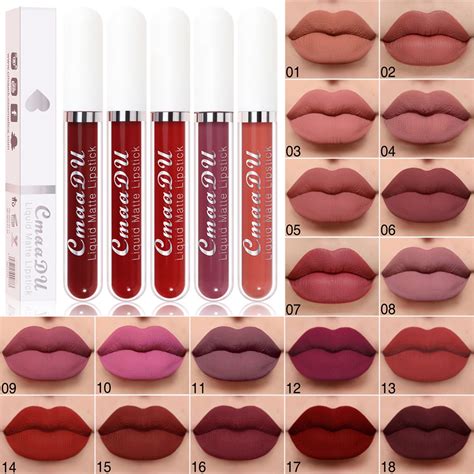 Bright Sexy Liquid Matte Lipstick For Women Smoothly Hydrating Lip