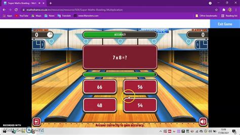 Our First Super Maths Bowling Video Youtube