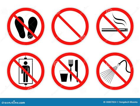 Veiligheidsteken vector illustratie. Illustration of banier - 30807824