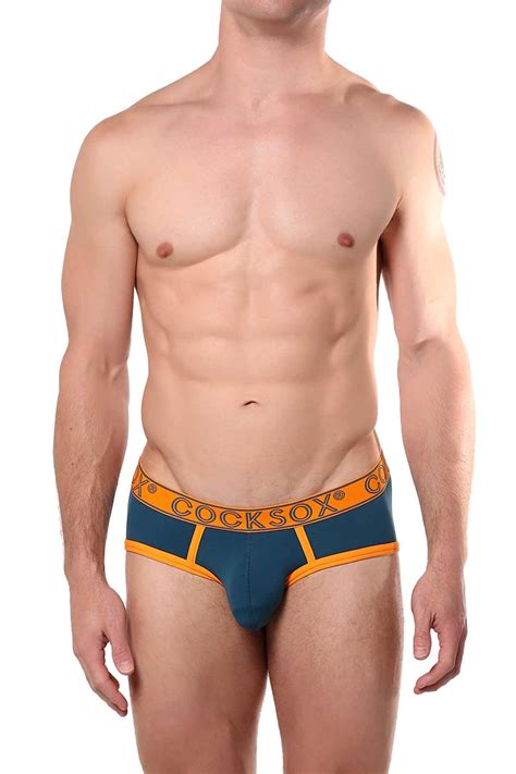 Cocksox Ink Blue Contour Pouch Sports Brief Cheapundies