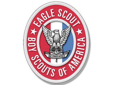 3x4 Inch Oval Eagle Scout Logo Sticker Scouting Insignia Boy Emblem