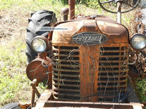 Brockway Old And Rare Farm Tractor