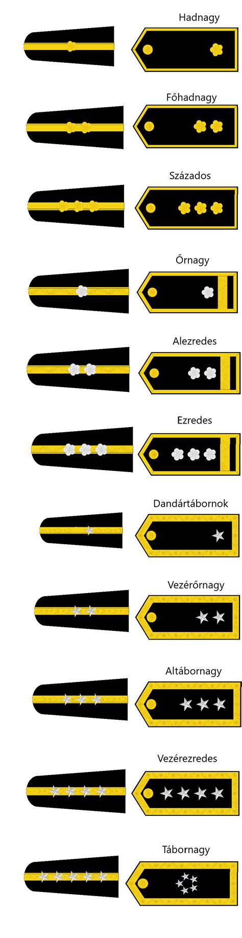 Military Ranks of The Vietnamese Rep. Army (Offrs) by admiralRobertDecart on DeviantArt