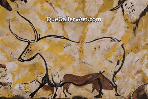 Lascaux Bull - Que Gallery Art