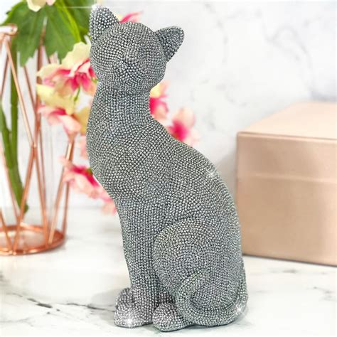 Lemonade Sparkly Proud Sitting Cat Shop Home From Lemonade Uk