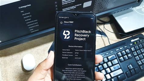 Install Pitch Black Recovery Project V3 0 0 On Redmi Note 8 8T Ginkgo