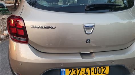 דאצ יה סנדרו Stepway 2020 יד 1 150000 קמ 550000 שח לוח רכב פרטי הומלס