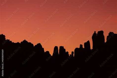 Silhouette Sunset Stock Photo | Adobe Stock