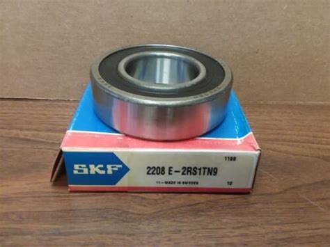 Skf E Rs Tn Rubber Sealed Self Aligning Bearing Ebay