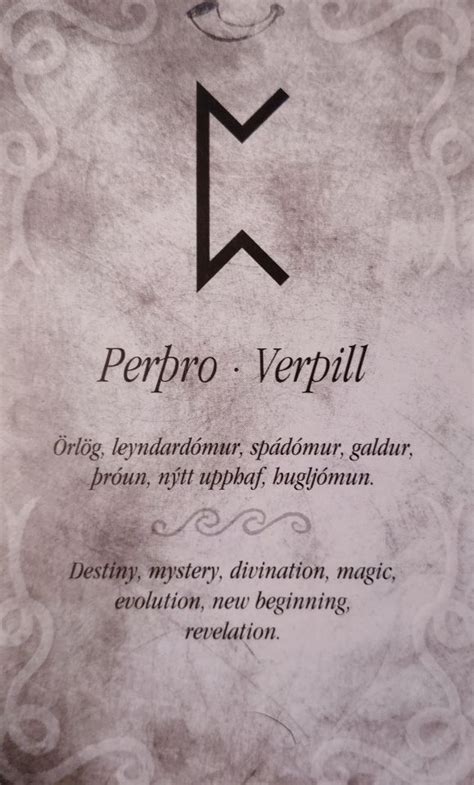 The Back Cover Of Perpro Verpil Written In Black Ink On White Paper