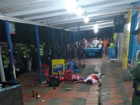 Masacre En Barranquilla 4 Muertos Y 6 Heridos