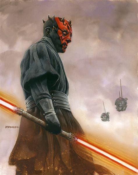 Desdemimundo Cosas Varias 2036 Darth Maul Por Dave Dorman