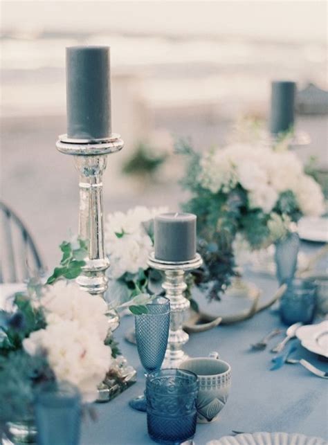 Wedding Inspiration Dusty Blue Wedding Color Ideas