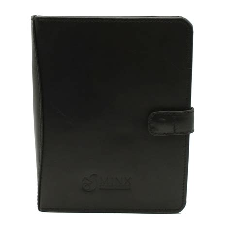 Minx Genuine Leather A5 Business Folder With Clips | Shop Today. Get it ...