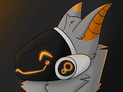 Another Protogen But Up Close I Love These Guys I Tried Better Shading But I Have No Idea How