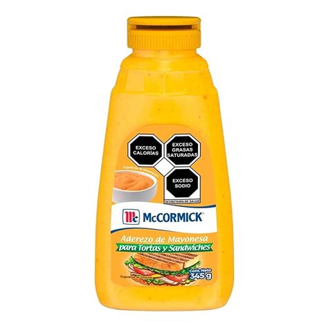 Aderezo De Mayonesa Mccormick Para Tortas Y S Ndwiches G Walmart